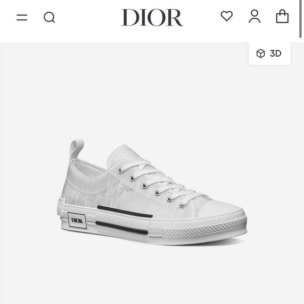 Dior B23 Low 'Dior Oblique sneakers - very new